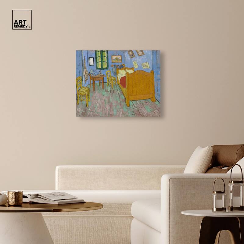 The Bedroom Canvas by Art Remedy, Gallery Wrapped