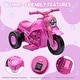 preview thumbnail 8 of 18, Kids Ride on Bubble Car Motorcycle, 6V Battery Powered Electric Motorbike