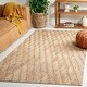 preview thumbnail 3 of 5, SAFAVIEH Handmade Natural Fiber Pirketta Farmhouse Trellis Jute Rug
