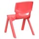 preview thumbnail 53 of 56, 2 Pack Plastic Stackable Preschool Chair with 10.5" Seat Height - 14"D x 12.5"W x 20"H