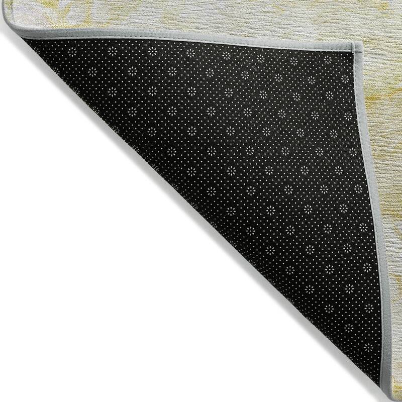 Machine Washable Indoor/ Outdoor Chantille Abstract Modern Rug