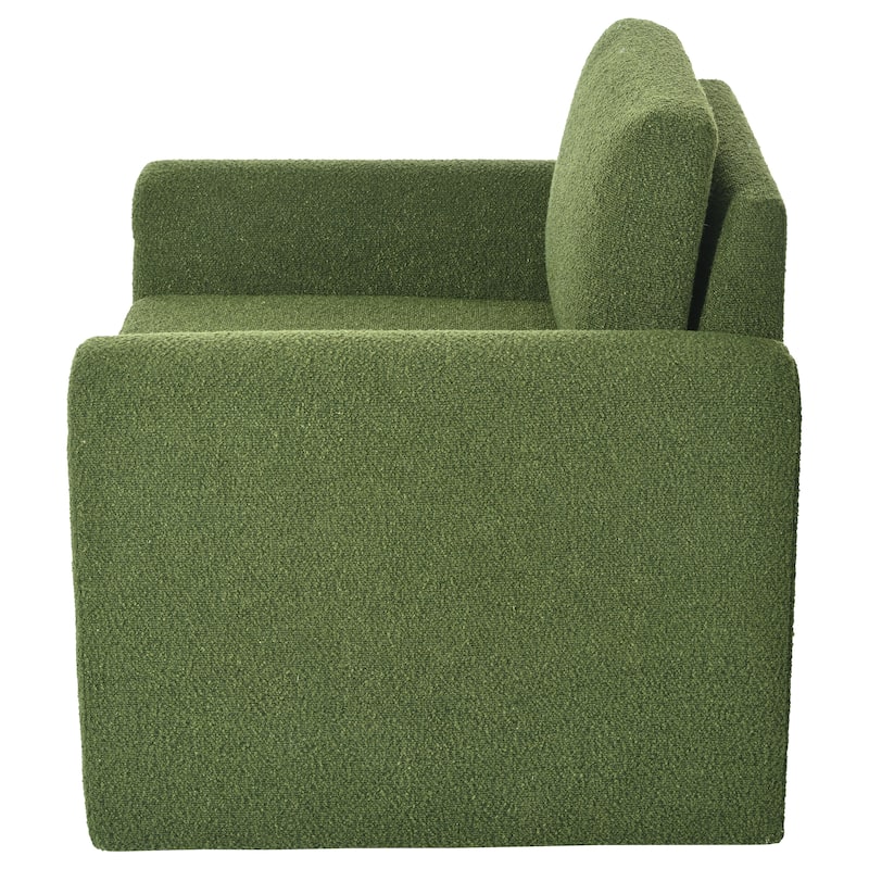 Boucle Upholstered Accent Chair