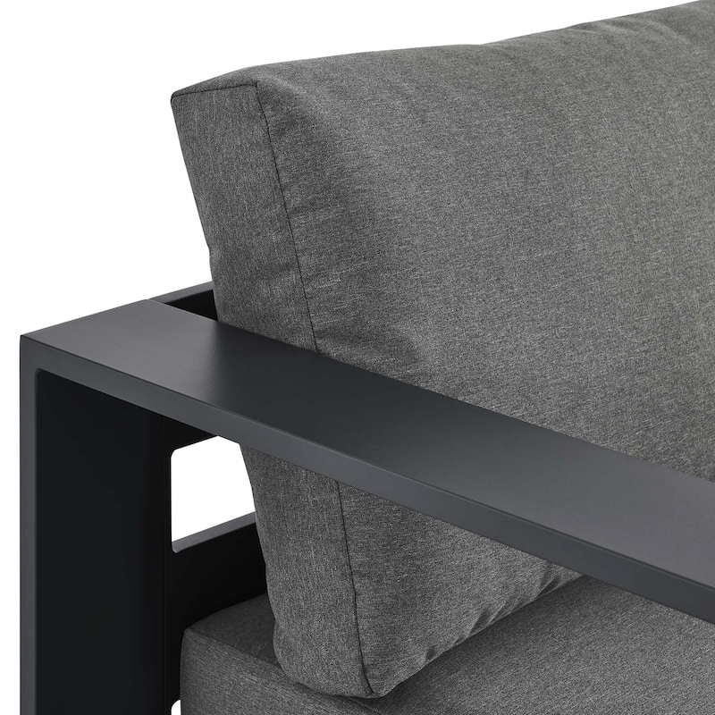 Tahoe Patio Aluminum Modular Left-Facing Chaise Lounge