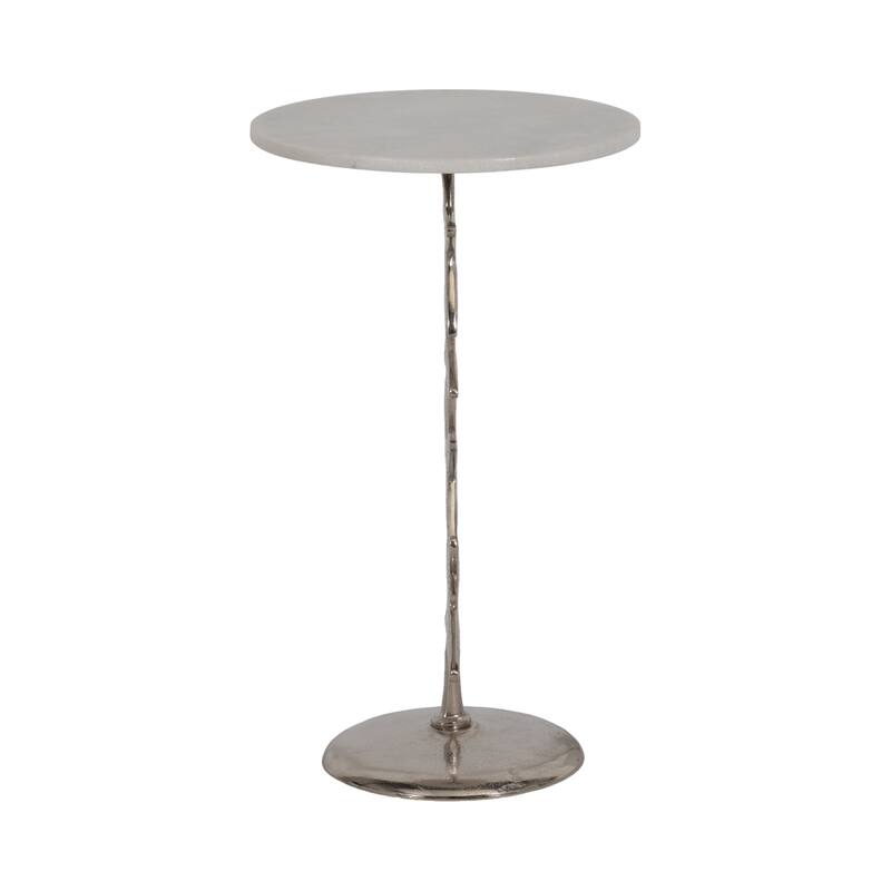 Sagebrook Home Coastal Accent Table Metal Aluminum Sculptural Starfish Base Nautical Inspired