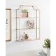 preview thumbnail 3 of 69, Kate and Laurel Ciel 4-tier Wall Shelf