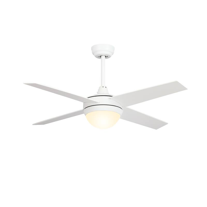 CARRO Norfolk 48" Indoor Smart Ceiling Fan with LED Light and Wall Control