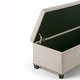 preview thumbnail 93 of 136, WYNDENHALL Stanford Upholstered Storage Ottoman