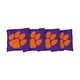 preview thumbnail 1 of 1, Clemson Tigers Purple Cornhole Bags All-Weather Resin Filled