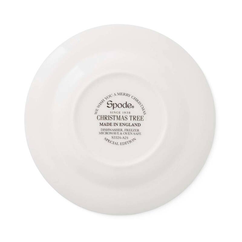 Spode Set of 4 Christmas Tree Plates