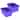 Storex Medium Classroom Storage Bin, Purple, Pack of 2