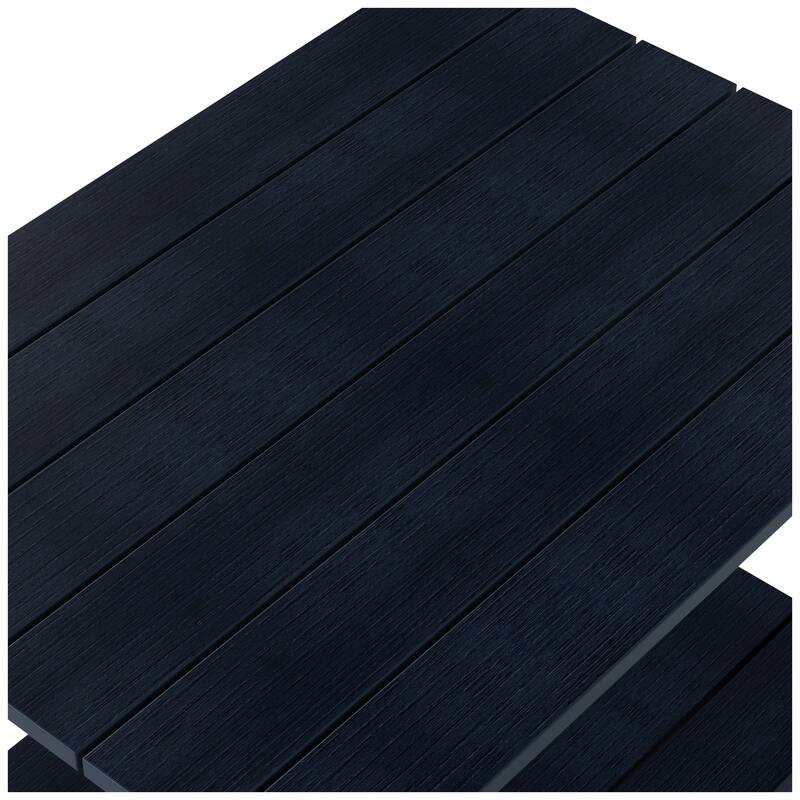 Vineyard HIPS Eco-Friendly Outdoor Modern Square All Weather Side Table