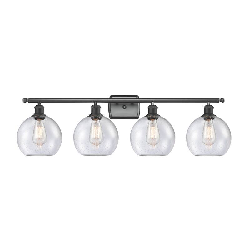 Innovations Lighting Ballston Athens - 4 Light 36" Bath Vanity Light - 8" Shade