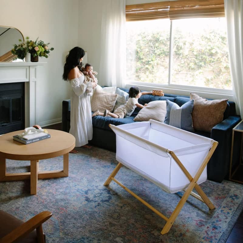 BreathableBaby Breathable Mesh Portable Sleeper, From Bedside to Travel