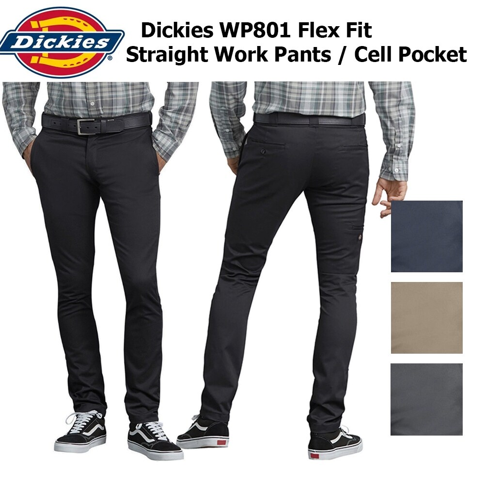 straight fit work pants