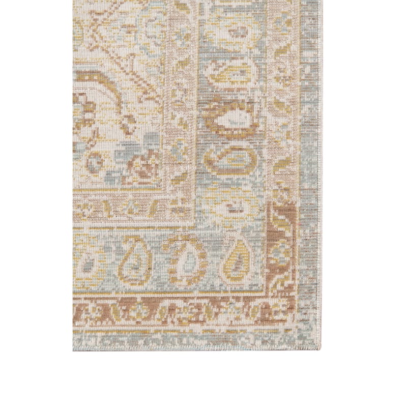 Copper Grove Bolans Vintage Gray Polyester Area Rug