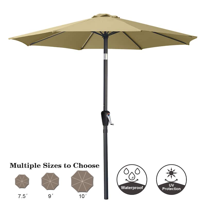 ABCCANOPY 9FT Patio Umbrella with Push Button Tilt