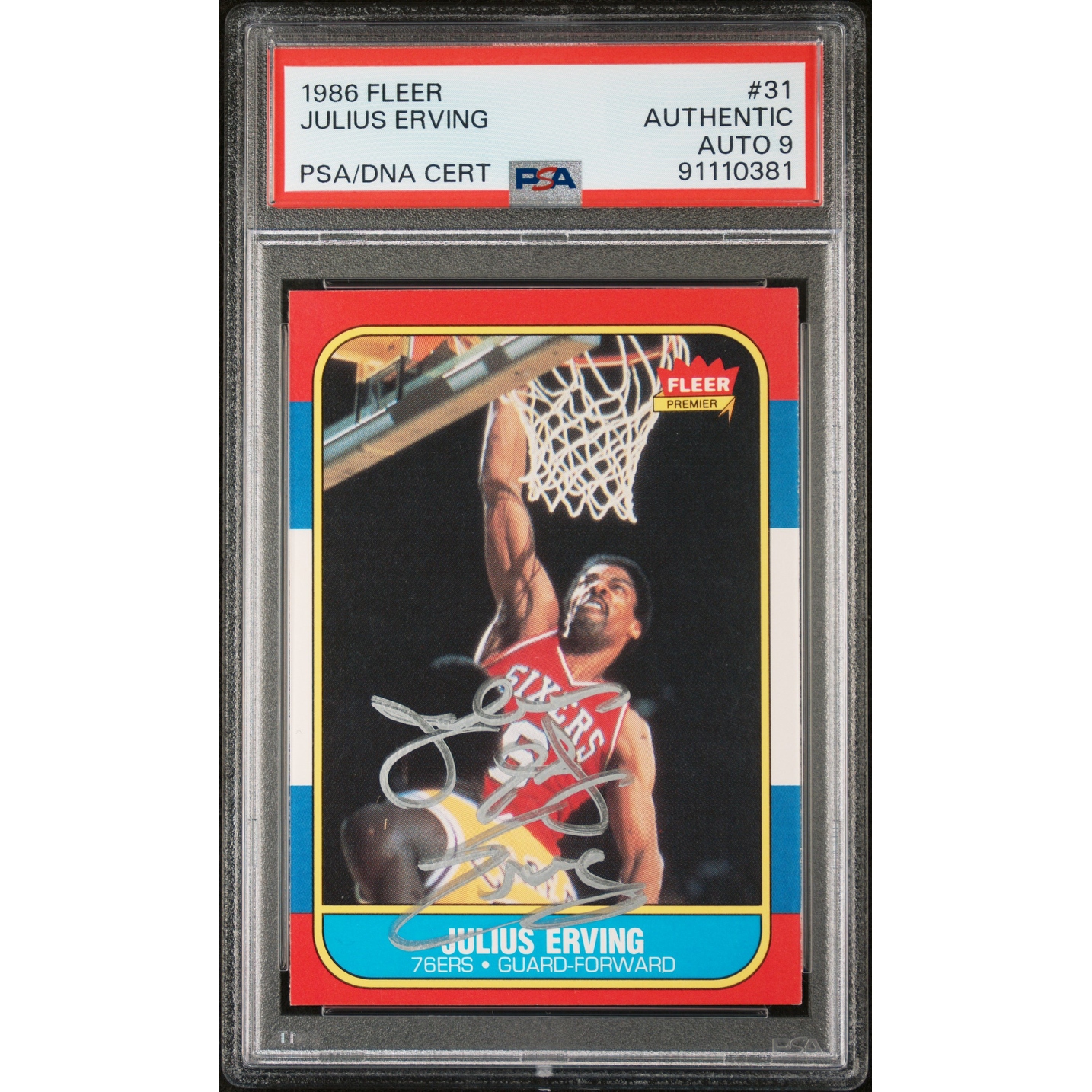 No.1446 キングカーリー9袋 1986 Garbage Pail Kids GPK #87b Roy Bot w/Copyright PSA 9