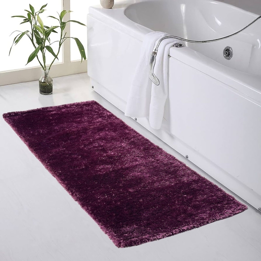 https://ak1.ostkcdn.com/images/products/is/images/direct/a50b09efc7e93fc64b6e1c94d214f11c56982e9c/Purple-2x5-Feet-Long-Soft-Absorbent-Bathroom-Bath-Mat-Shimmer-Shag.jpg