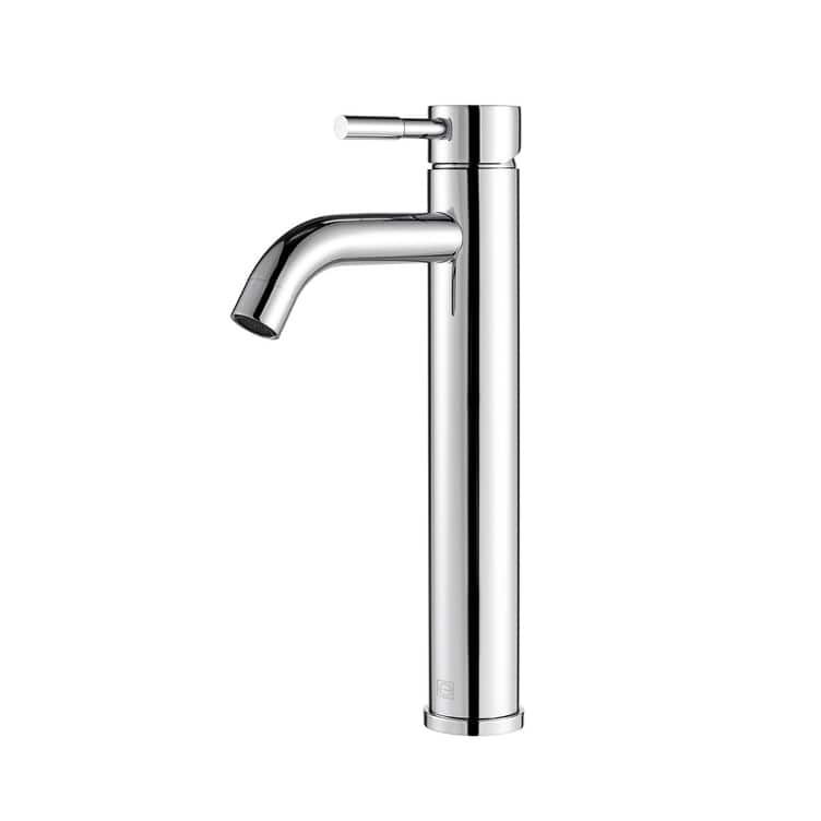 Elegant Lighting FAV-1007 Victor 1.5 GPM Vessel Single Hole Bathroom - Chrome