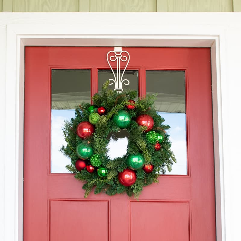 Village Lighting 24 in. Wreath - Christmas Cheer