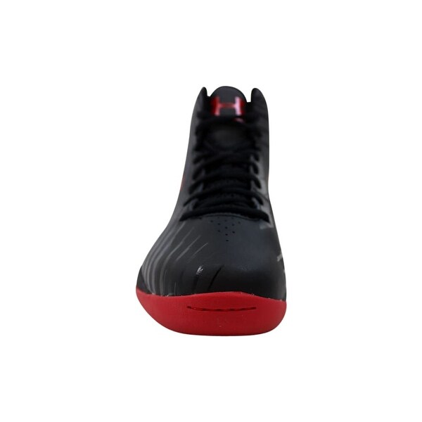under armor red and black shoes