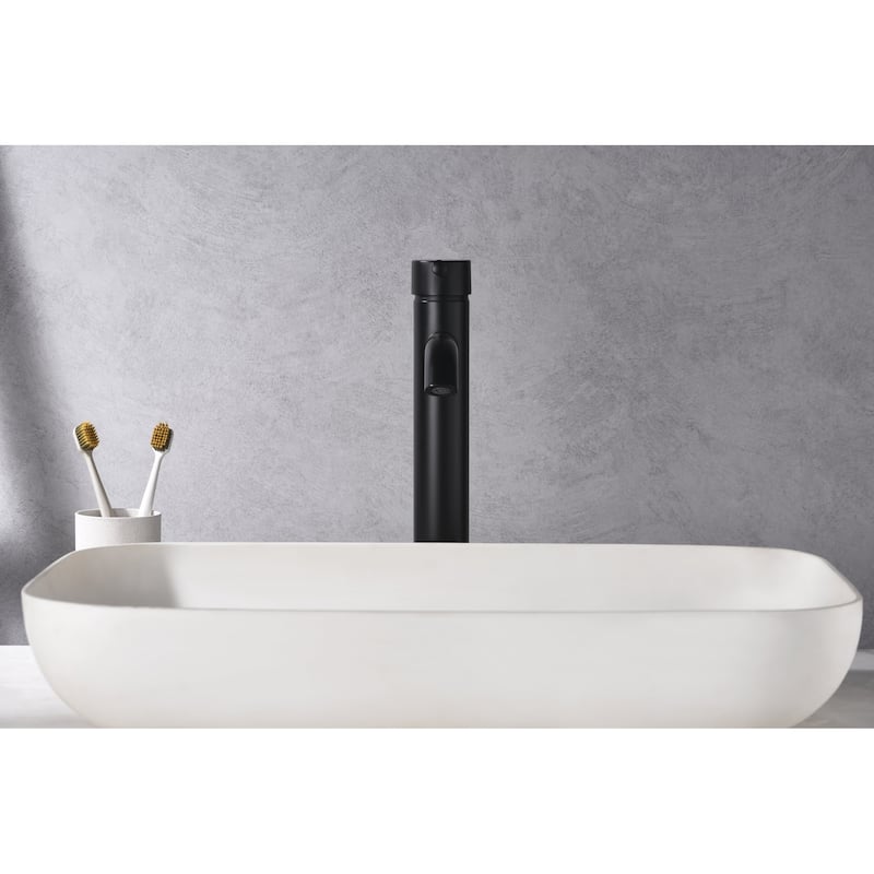 Ultra Faucets Euro Collection Single-Handle Tall Vessel Lavatory Faucet