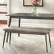 preview thumbnail 2 of 10, Simple Living Newington Solid Wood Bench