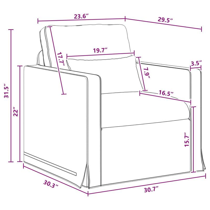 vidaXL Sofa 2 pcs Dark Grey in Fabric