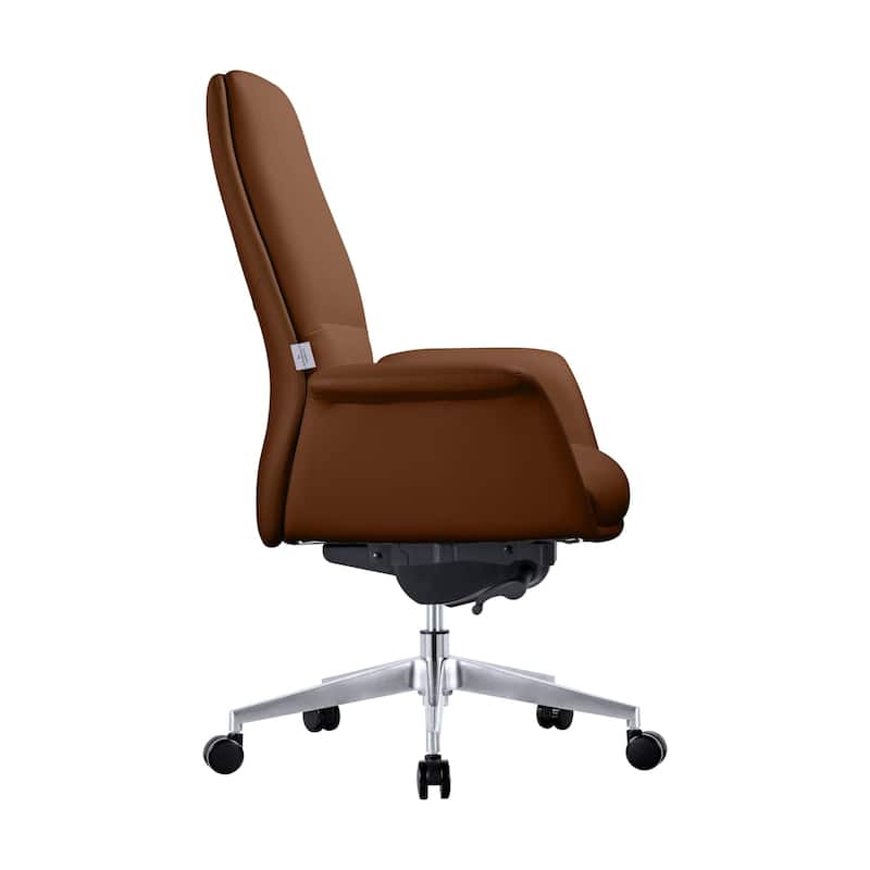 LeisureMod Summit Modern Conference Office Chair with Swivel and Tilt