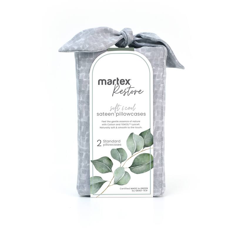 Martex Restore 300 Thread Count Pillowcases