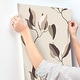 preview thumbnail 5 of 5, York Wallcoverings Brushwork Branches Violet Wallpaper