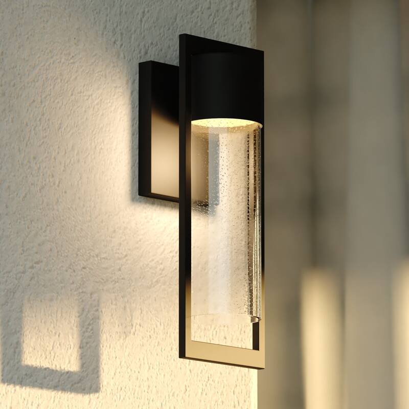 Vaxcel Lighting T0743 Sawyer 14" Tall LED Outdoor Wall Sconce with