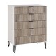 preview thumbnail 123 of 125, Manhattan Comfort 2-Piece Dumbo Modern Multi Drawer Dresser Set