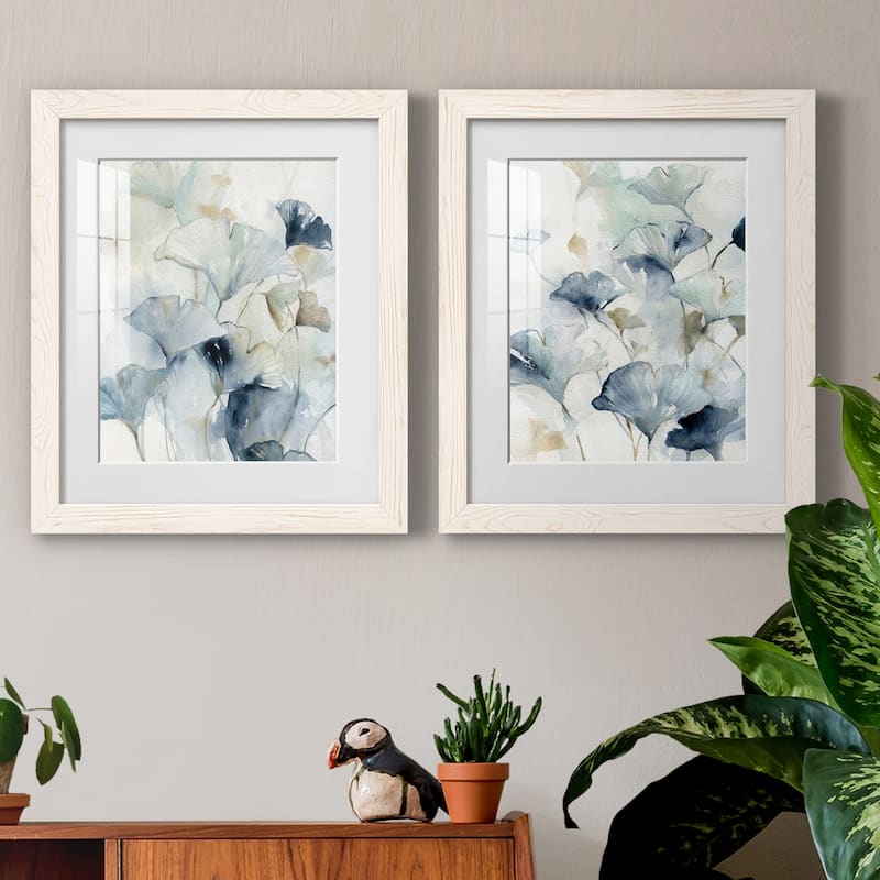 Indigo Ginkgo I-Premium Framed Print - Ready to Hang