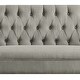 preview thumbnail 40 of 70, Moser Bay Arete Upholstered Tufted Settee Chesterfield Style Loveseat, Velvet or Linen