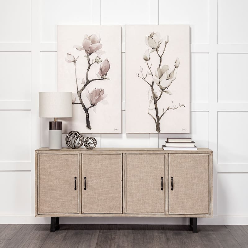 Magnolia II (26 x 44) Canvas Art Print