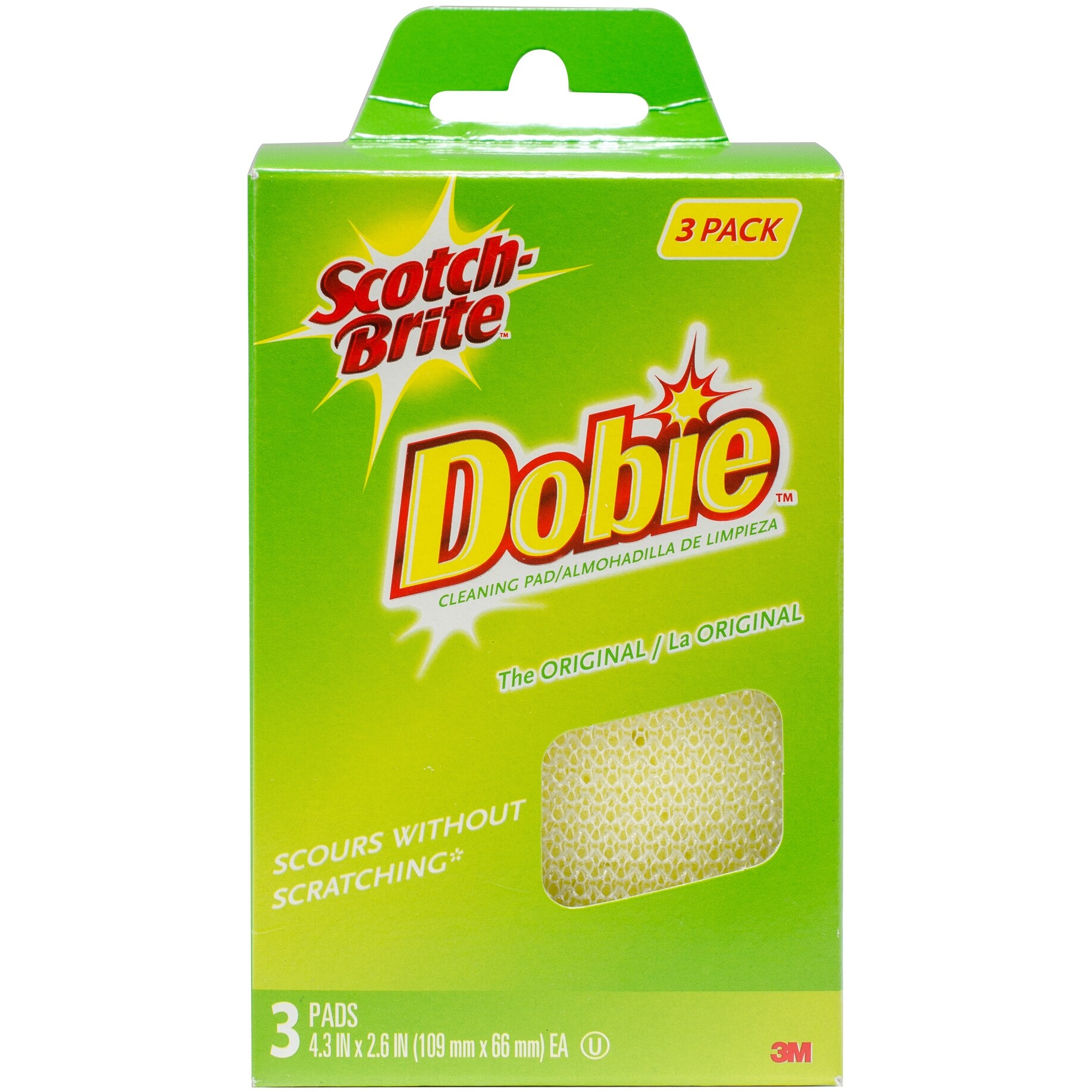 Scotch-Brite Dobie All-Purpose Cleaning Pad 3/Pkg