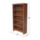 preview thumbnail 24 of 42, Shaker Solid Wood Bookcase