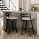 preview thumbnail 64 of 70, Amisco Derek Swivel Bar Stool