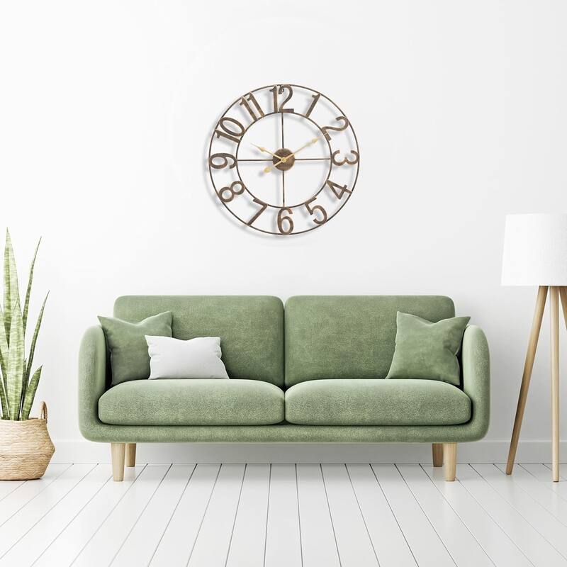 Sorbus 24" Oversized Wall Clock (Numeral)