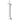 Freestanding Bathtub Faucet, Floor-Mount Tub Filler Chrome, Standing Tub Faucet - 6x6x37.6in