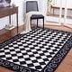 preview thumbnail 3 of 30, SAFAVIEH Handmade Chelsea Marlee French Country Wool Rug 2'9" x 4'9" - Black/Ivory - Rectangle