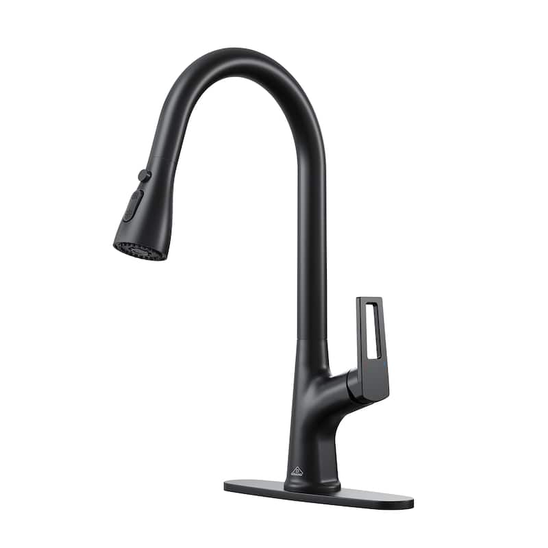 Single Handle Pull Down Sprayer Kitchen Faucet