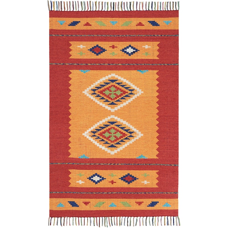 Nourison Baja Diamond Southwestern Fringe Area Rug
