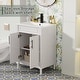 preview thumbnail 36 of 45, 24"/30"/36" Retro Bathroom Vanity W/ Drop in Sink Combo Cabinet Set