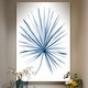 preview thumbnail 6 of 8, Indigo Tropical Leaves II -Premium Gallery Wrapped Canvas