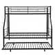 preview thumbnail 5 of 10, Metal Twin Over Full Bunk Bed Kids Bed with Trundle and Under-bed Storage