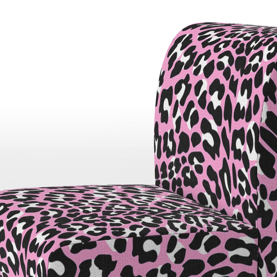 Designart "Pink and Black Leopard " Upholstered Cabin & - Picture 11 of 15