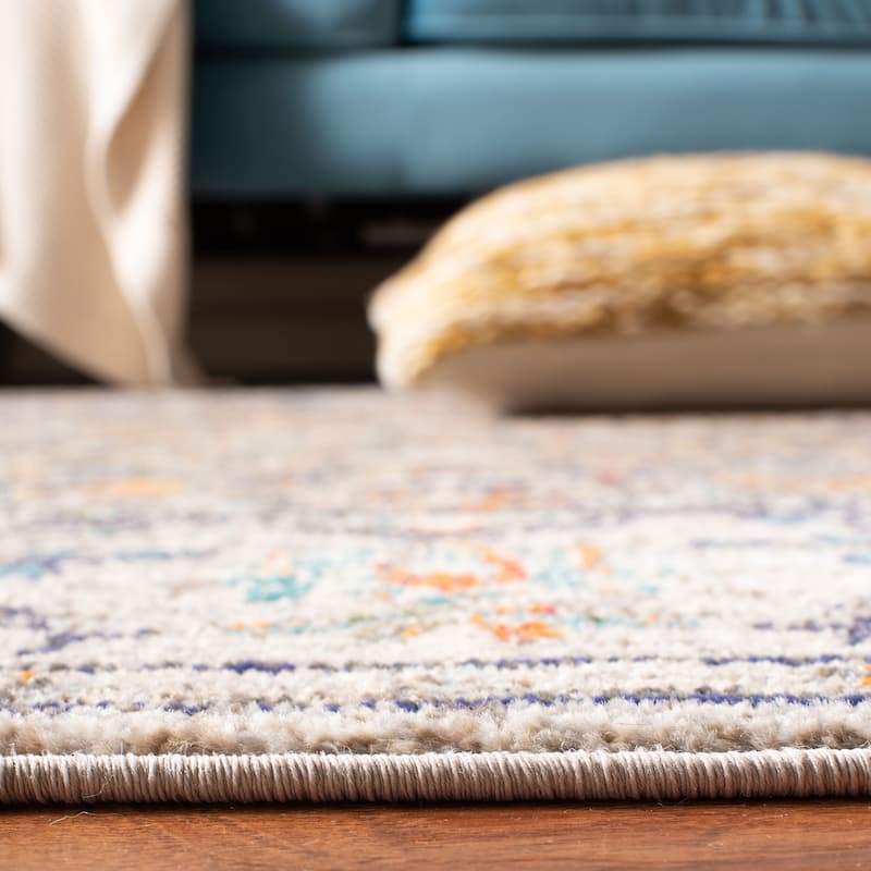 SAFAVIEH Madison Sabire Boho Medallion Distressed Rug