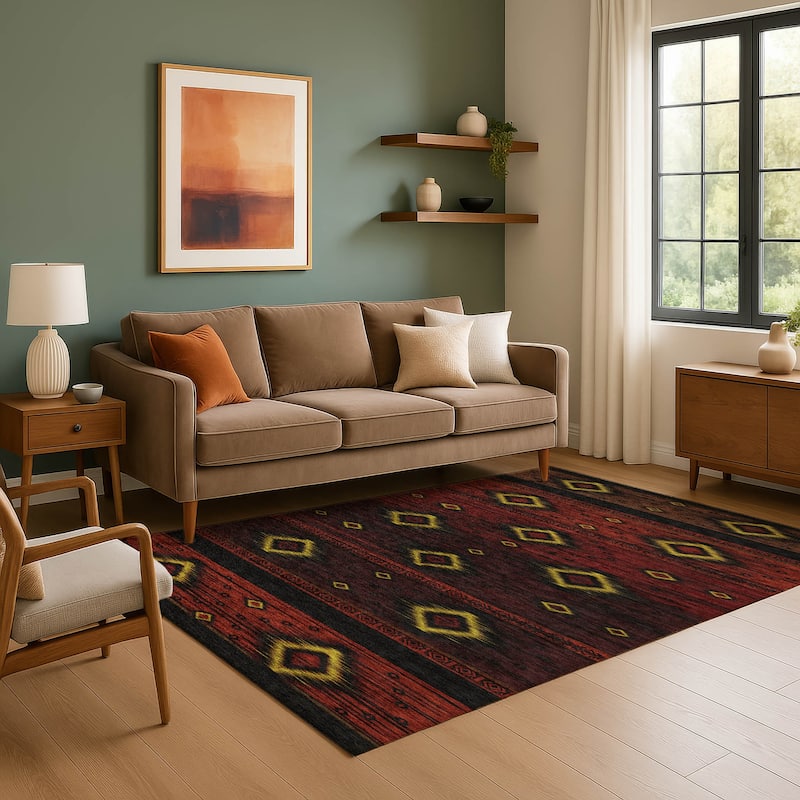 Premium Washable Super Soft Global Boho Mayfield Rug